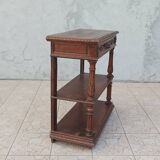 Renaissance style oak console