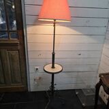Napoleon III floor lamp in bronze and brass