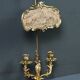 Chandelier with a gilded bronze shade, Louis XV style – Mid 19th century
