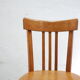 Vintage wooden bar chair by Baumann editions