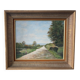 Landscape of the 20th century, oil on canvas
