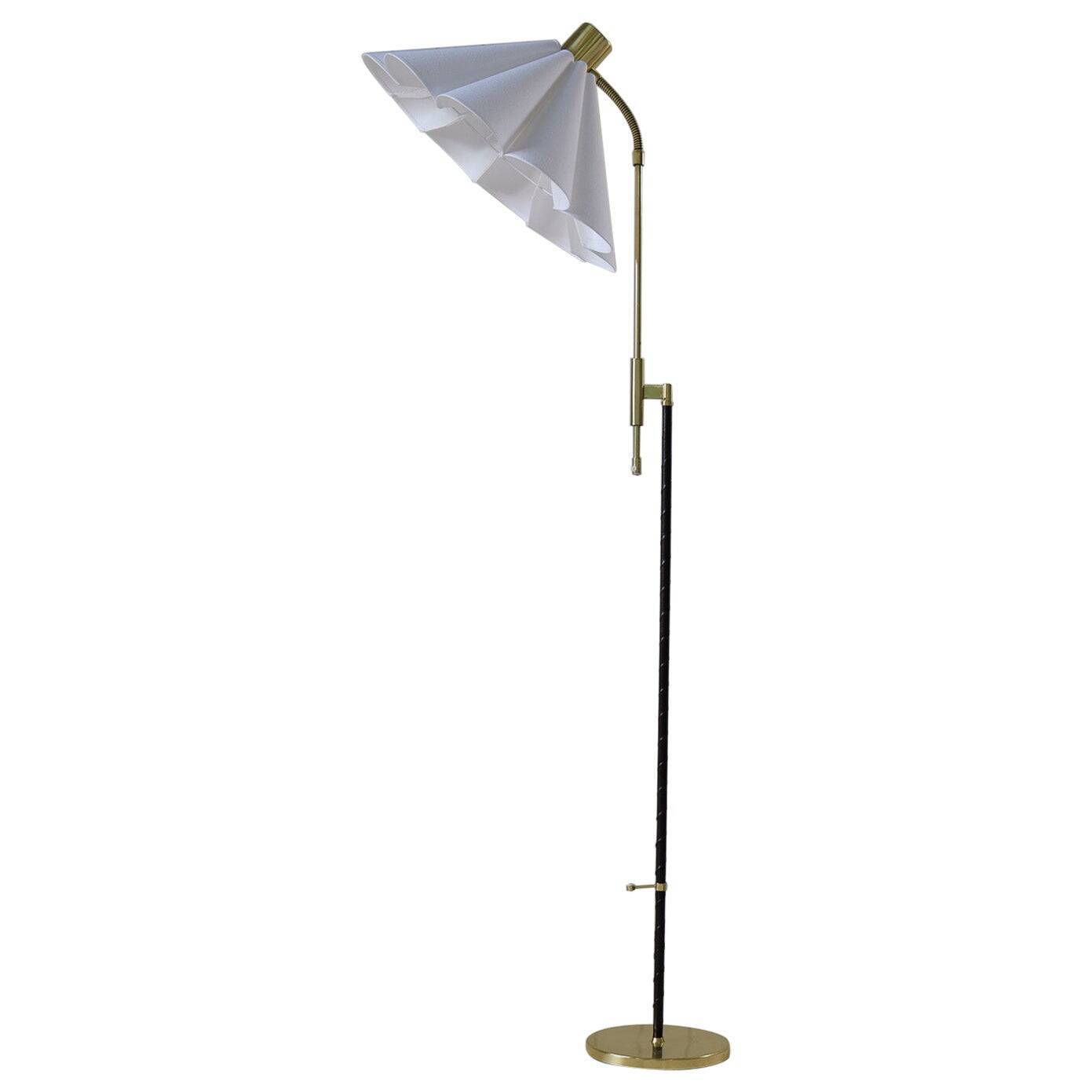 Mid-century modern floor lamp Möllers Armatur Sweden, 1960s