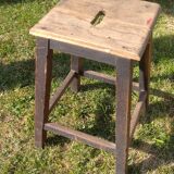 Tabouret vintage en bois