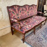 Louis XV style sofa, nineteenth century