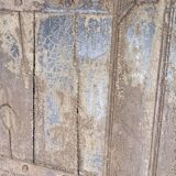 Porte ancienne en bois avec cadre
