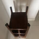 Vintage rattan shelf