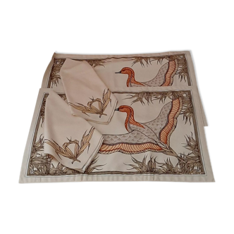 Centre de table et serviette Hermes