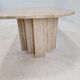 Italian travertine coffee table