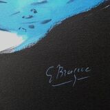 Georges BRAQUE: Freedom, flight, signed lithograph