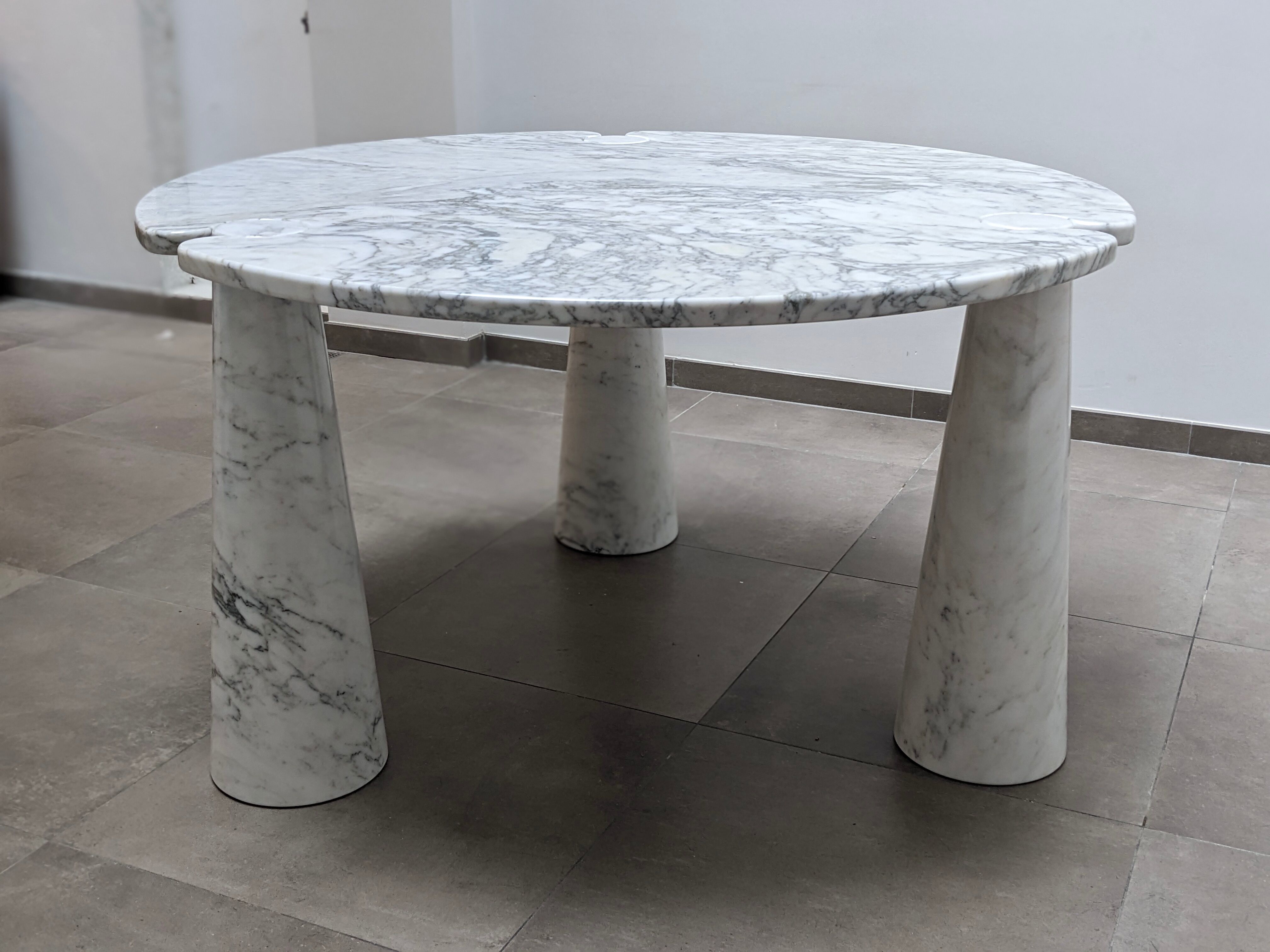 Dining table "Eros" Angelo Mangiarotti for Skipper