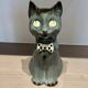 Old ceramic cat jug