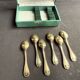 6 Golden Mocha Spoons – Ravinet d'Enfer