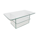 Table basse en verre