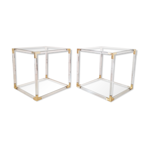paire de tables d'appoint