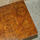 Antique extendable coffee table circa 1880 in solid walnut.
