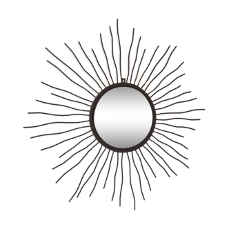 Miroir soleil métal - 90cm