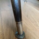 Coffee table formica tapered compass legs