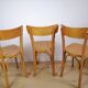 Suite de chaises bistrot vintage