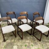 "Baumann sled chairs"