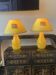 Vintage Murano lamps in a duo from the 90s/2000s.