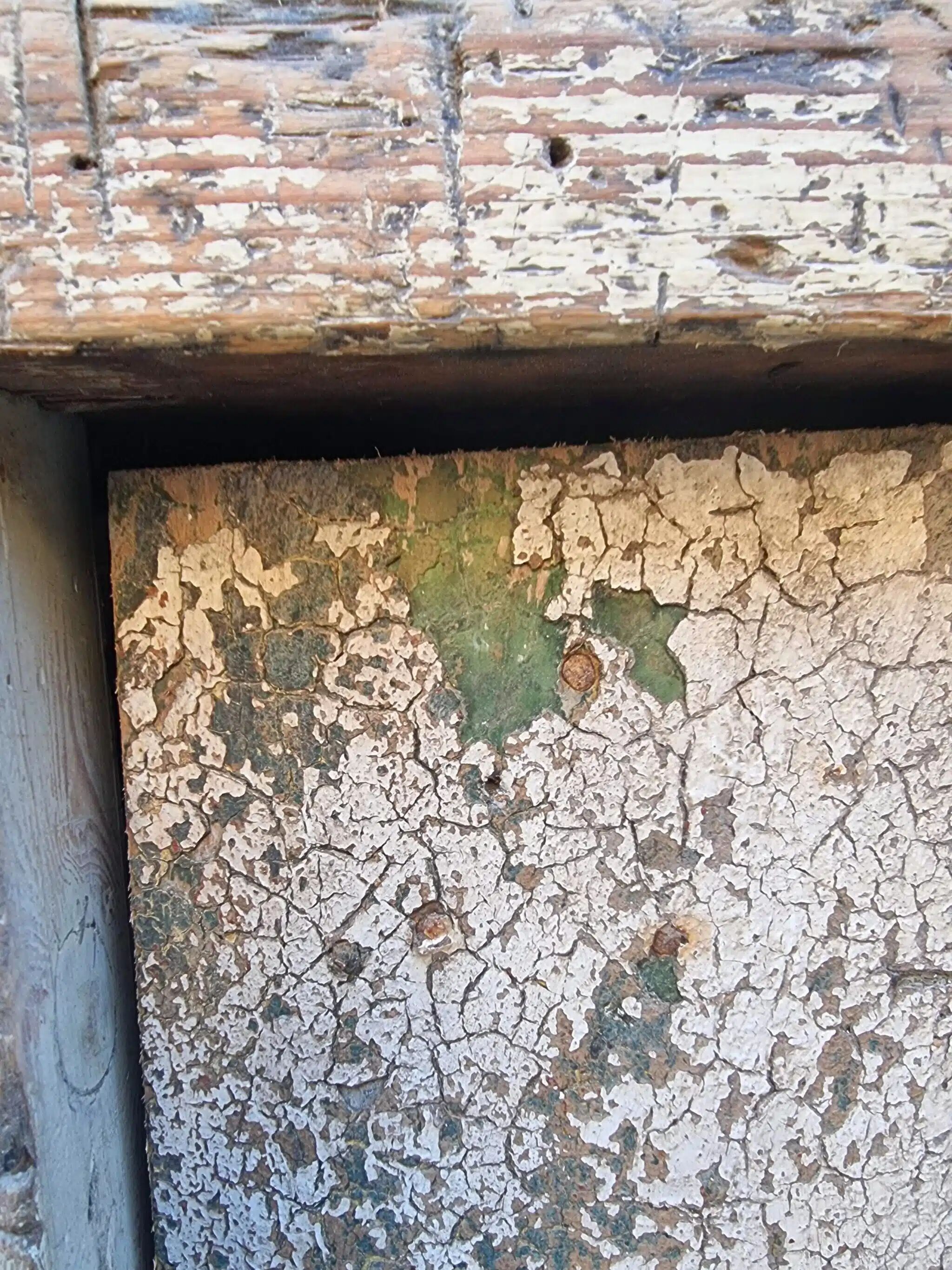 Established ancient French console table / kitchen island / shop counter, early 1900s.