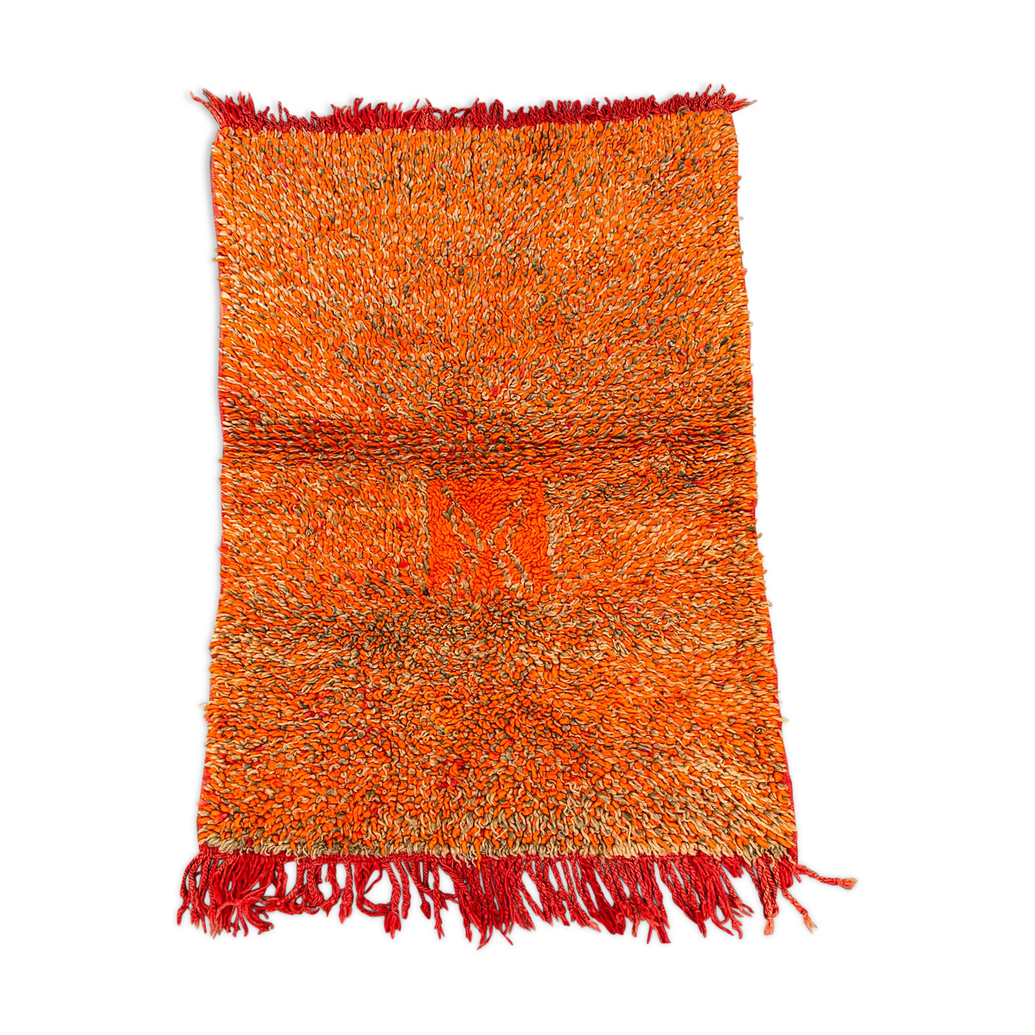 Orange carpet - 82 x 109 cm