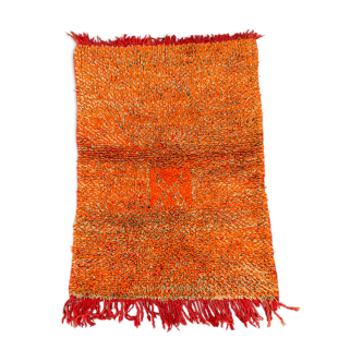 Tapis orange - 82 x 109 cm