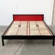 Double bed postmodern German vintage profile system by Elmar Flötotto for Flötotto.