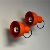 Space Age Orange Spotlights Made in Italy, 70s