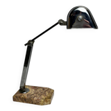 Art Deco, chrome and marble desk lamp FARE circa 1930