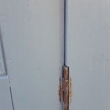 Grey blue Parisian wardrobe