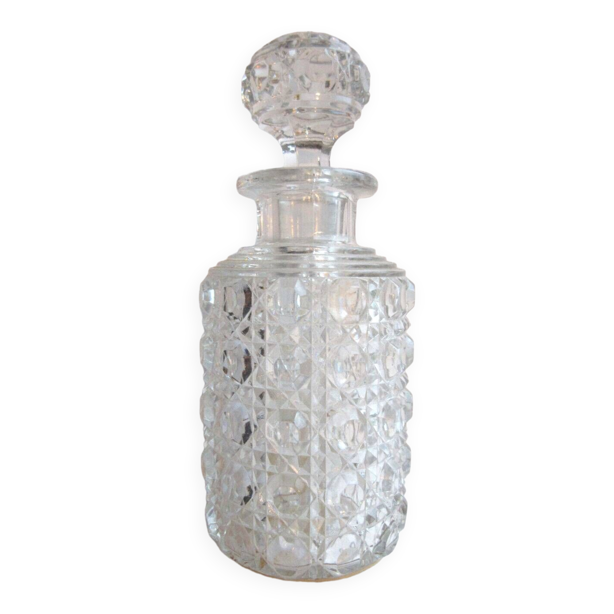 Large Baccarat crystal perfume bottle, Pierreries model, 21 cm