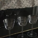 3 glasses
