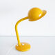 Vintage aluminor desk lamp 80 with metal yellow cap