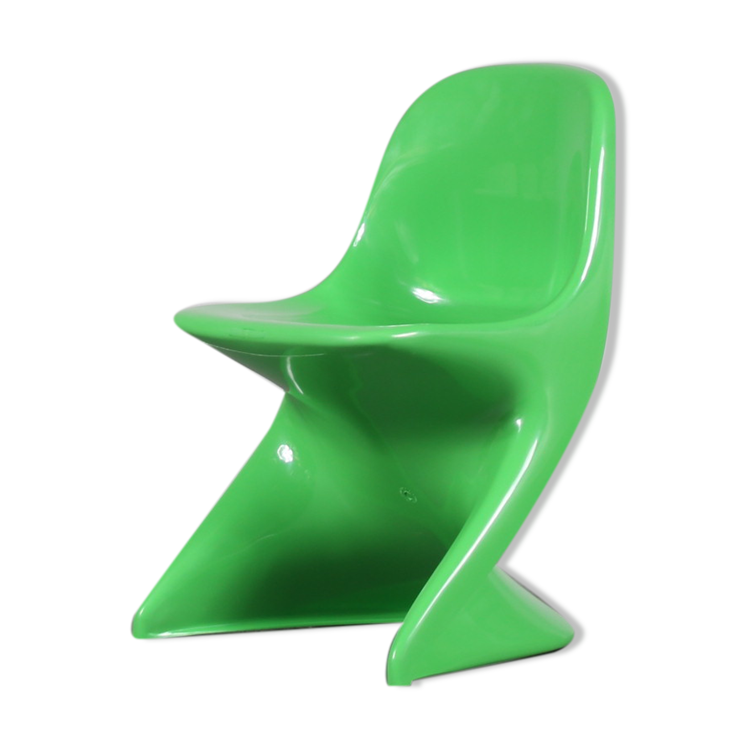2000s Green “Casalino” children chair by Alexander Begge for Casala, Germany