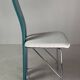 Ensemble de 6 chaises à repas Memphis en bouclé, années 1980