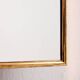 Metal and brass framed mirror