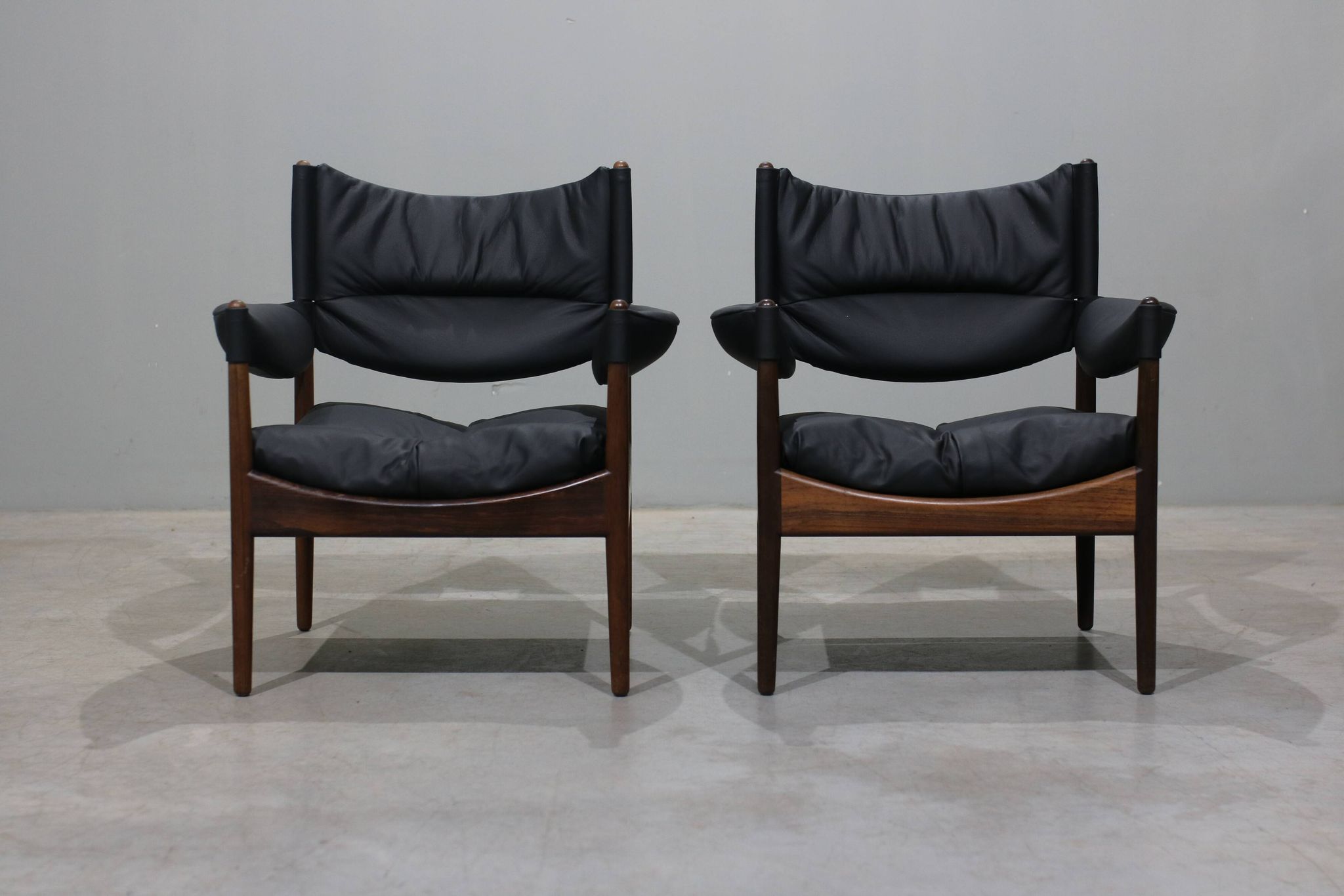 Ensemble de 2 chaises Modus par Kristian Vedel, années 1960