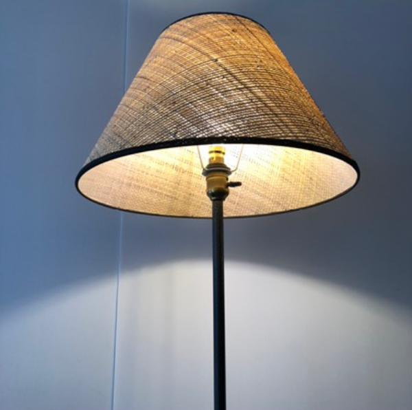 Lampadaire années 50 en fer forgé