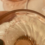 6 large dessert ice cream bowls Rosaline Luminarc France