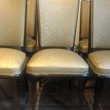 Set of 6 mahogany chairs