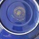 Superb complete table service "Taous" in cobalt blue porcelain.