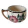 Breakfast cup HB Quimper – earthenware with rich Breton and floral decoration