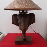Lampe à poser tête d'éléphant