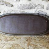 Glazed ceramic serving dish