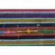 Vintage Turkish Hand-Knotted Wool Cotton Pink Kilim Area Rug 170x245