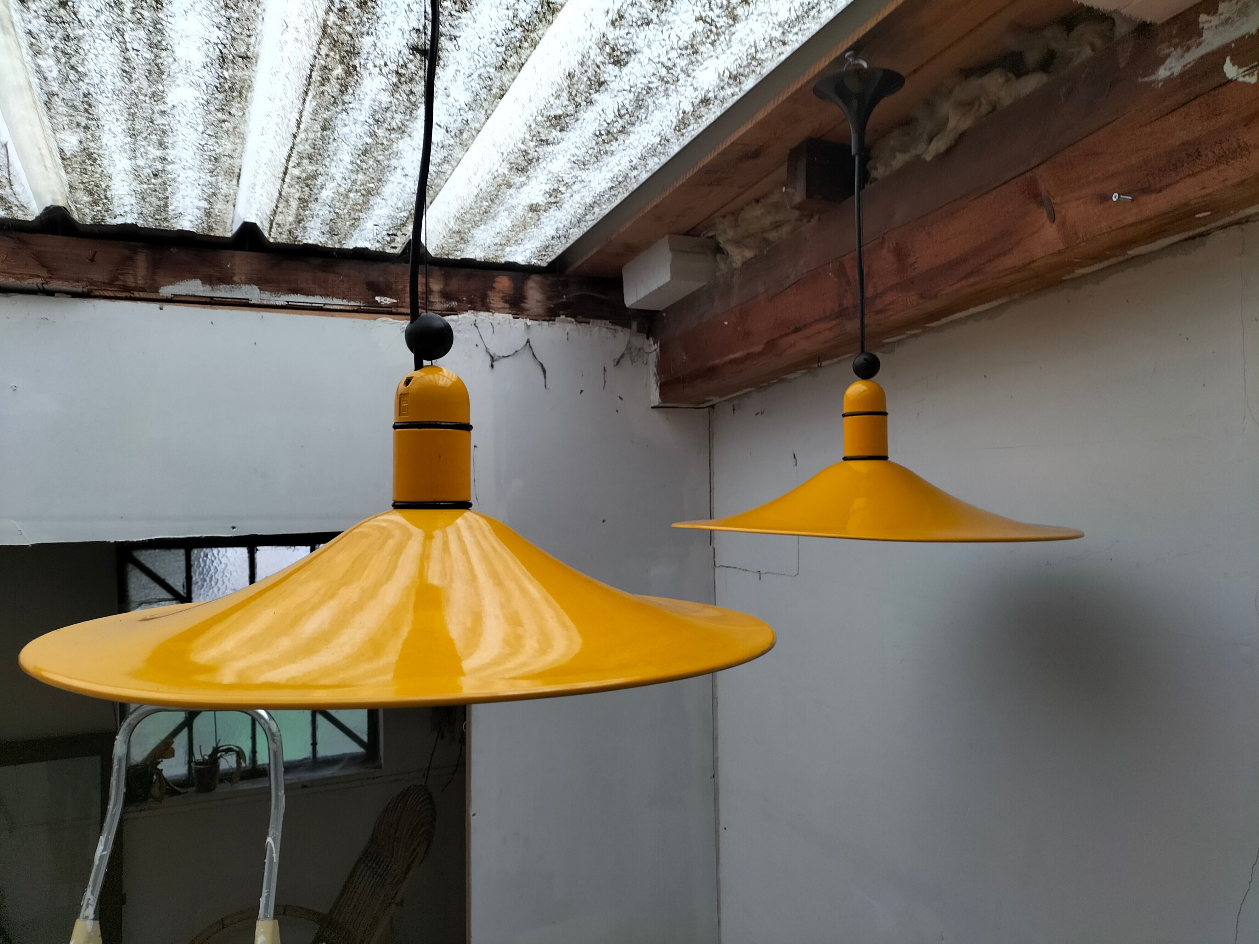 Pair of vintage lita lamp