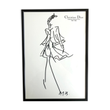Christian Dior: fashion illustration