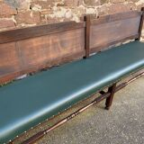 Long brasserie bench