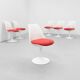Set of 6 Eero Saarinen Knoll Tulip Chairs, 1979